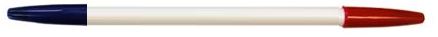 Baccarat Accessories: Baccarat Pens, 7.5", Blank (per Case of 1,000 Pens), Red and Blue main image